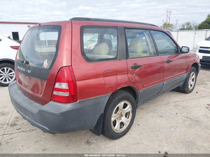 2005 Subaru Forester 2.5X