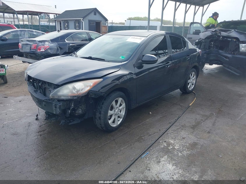 Vin: jm1bl1vf1b1495258, lot: 45337408, mazda mazda3 i touring 20112