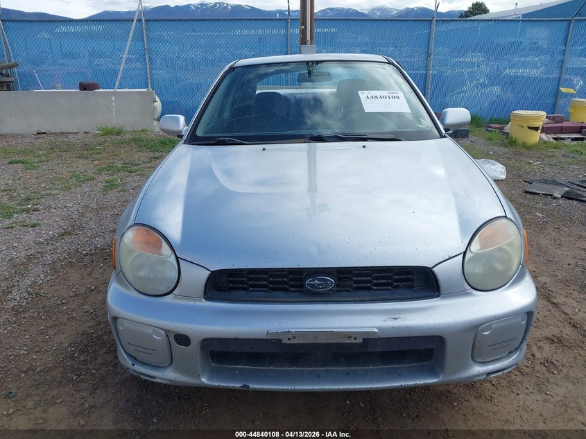 2003 Subaru Impreza 2.5Rs VIN: JF1GD67543H504229 Lot: 44840108