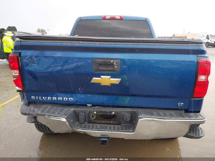 2018 Chevrolet Silverado 5.3 1500 1Lt blue Lot 111044840140 Vin 3GCUCRER0JG402439