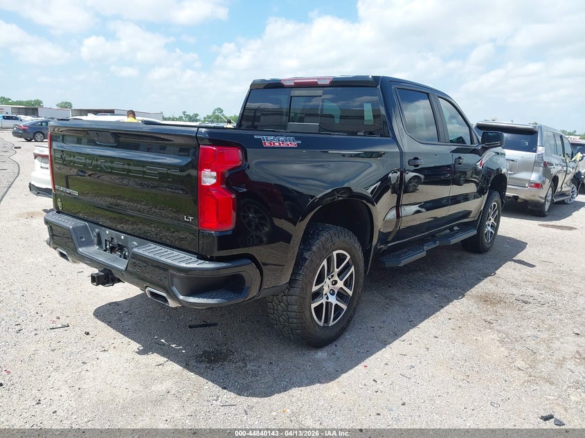 2020 Chevrolet Silverado 5.3 1500 black Lot 111044840143 Vin 3GCPYFED8LG358131