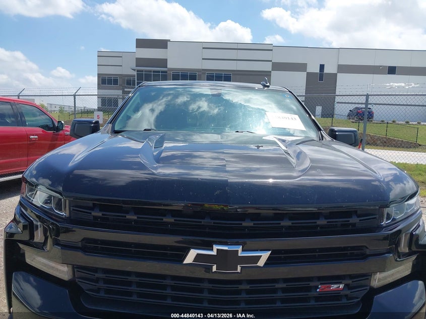 2020 Chevrolet Silverado 5.3 1500 black Lot 111044840143 Vin 3GCPYFED8LG358131