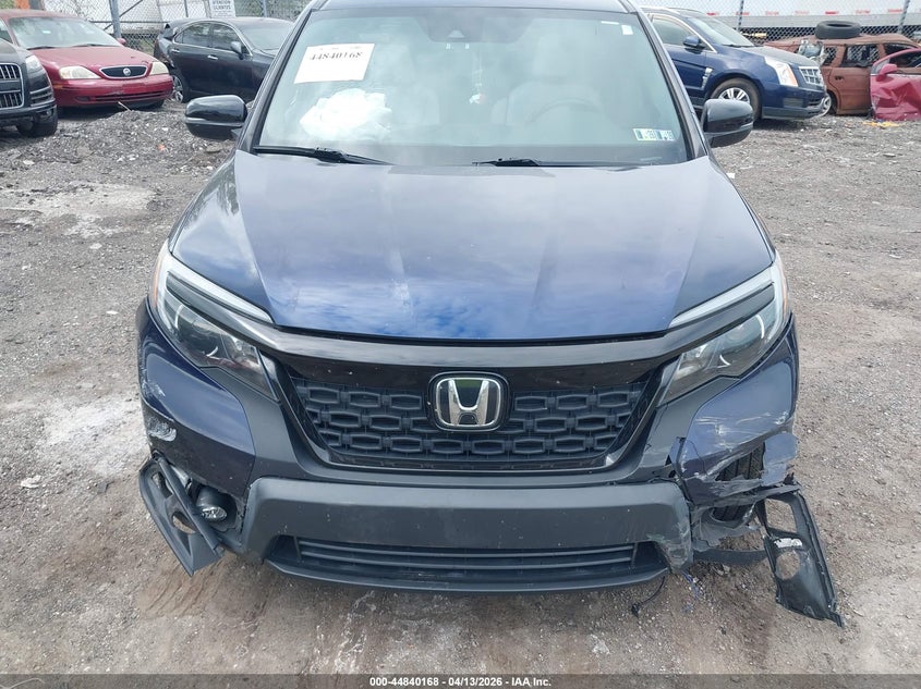 2020 Honda Passport Awd Ex-L VIN: 5FNYF8H56LB016452 Lot: 44840168