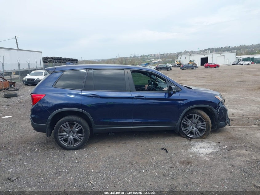 2020 Honda Passport Awd Ex-L VIN: 5FNYF8H56LB016452 Lot: 44840168
