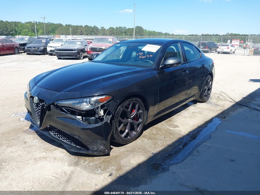 Vin: zarfaman8l7624333, lot: 45337484, alfa romeo giulia rwd 20202