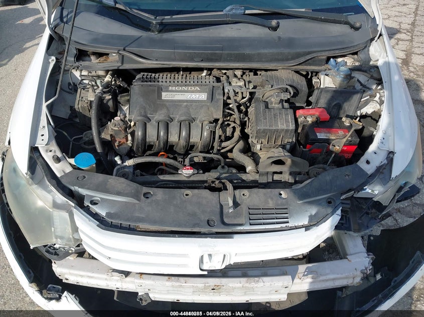 2010 HONDA INSIGHT HATCHBACK 1.3L I-4 VVT, 88HP