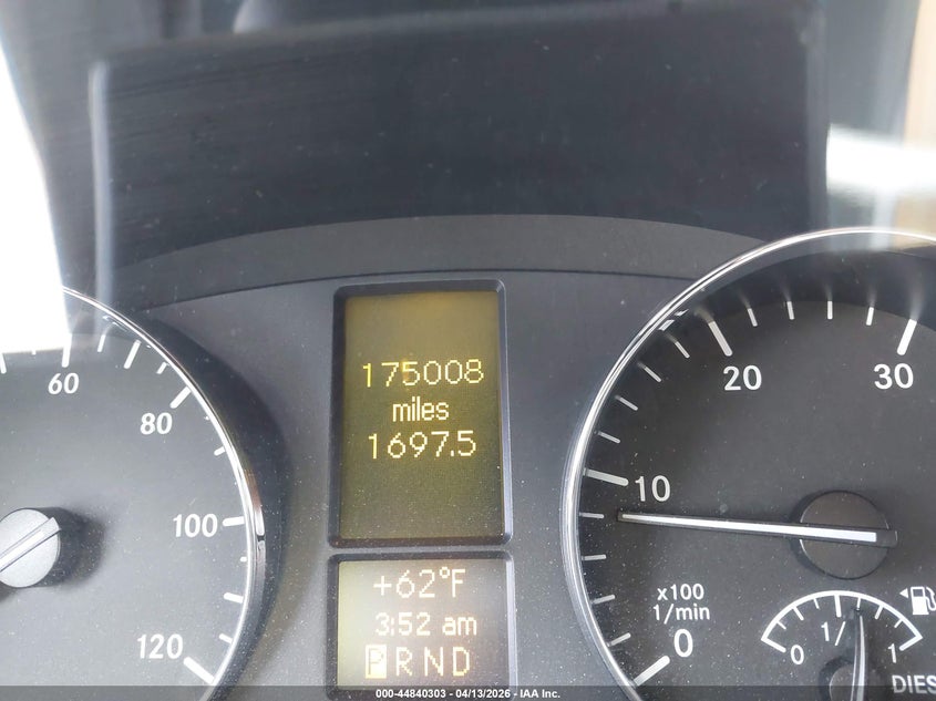 2017 Mercedes-Benz Sprinter 2500 Standard Roof V6 VIN: WD3PE7CD2HP535223 Lot: 44840303