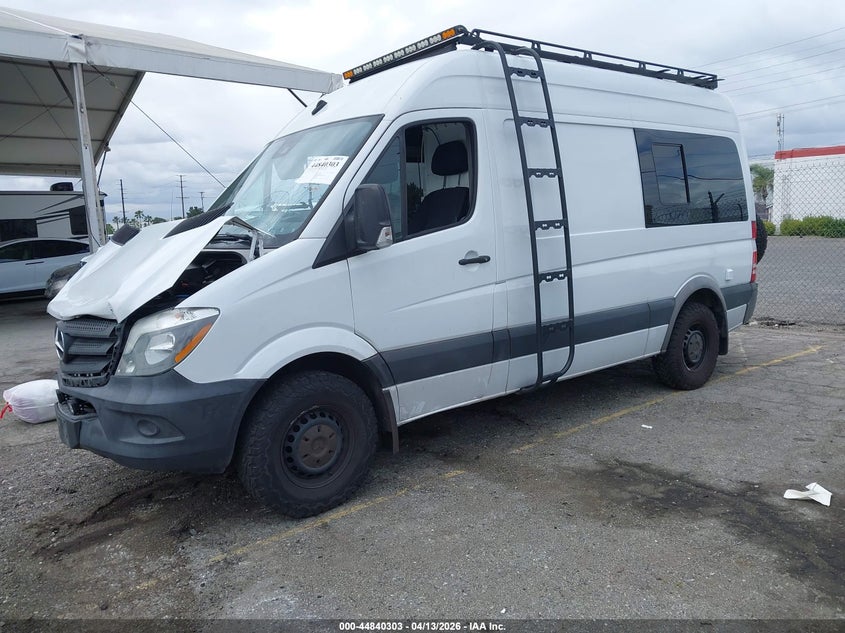 2017 Mercedes-Benz Sprinter 2500 Standard Roof V6 VIN: WD3PE7CD2HP535223 Lot: 44840303