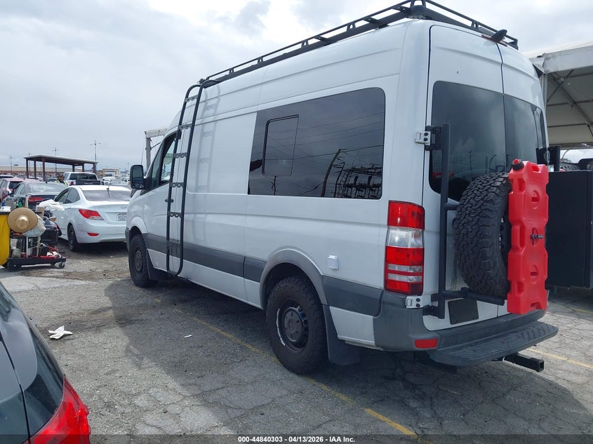 2017 Mercedes-Benz Sprinter 2500 Standard Roof V6 VIN: WD3PE7CD2HP535223 Lot: 44840303