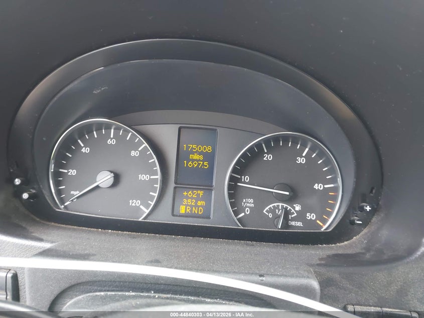 2017 Mercedes-Benz Sprinter 2500 Standard Roof V6 VIN: WD3PE7CD2HP535223 Lot: 44840303