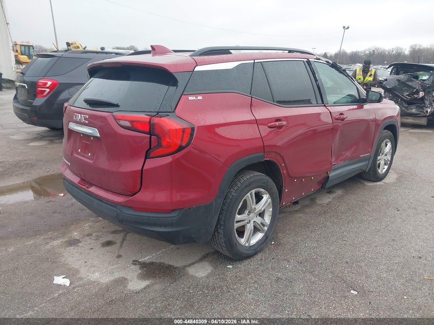 2020 Gmc Terrain 1.5 Fwd Sle red Lot 111044840309 Vin 3GKALMEV7LL204233