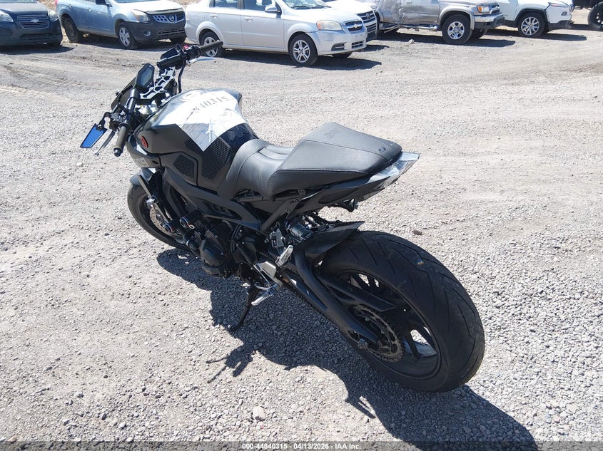 2018 Yamaha Mt Mt09 Black Lot 111044840315 Vin JYARN53E7JA002820