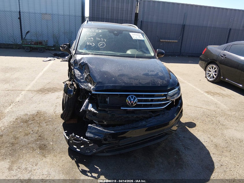 2022 Volkswagen Tiguan 2.0T Se VIN: 3VV3B7AX5NM056551 Lot: 44840318