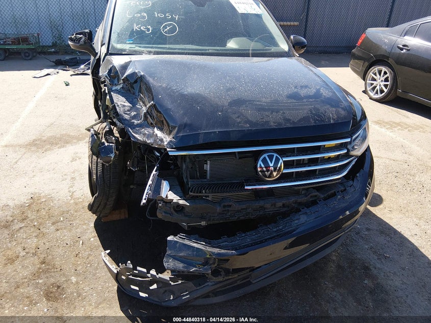 2022 Volkswagen Tiguan 2.0T Se VIN: 3VV3B7AX5NM056551 Lot: 44840318
