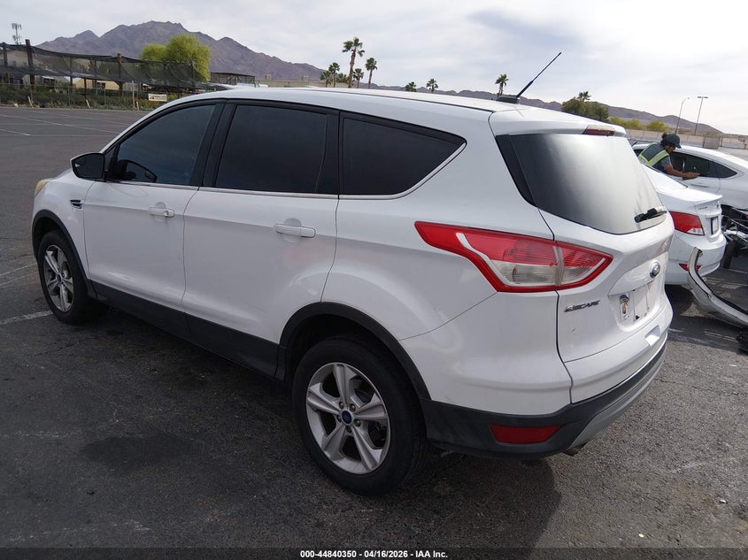 2014 Ford Escape 1.6 Se white Lot 111044840350 Vin 1FMCU0GX5EUB64389