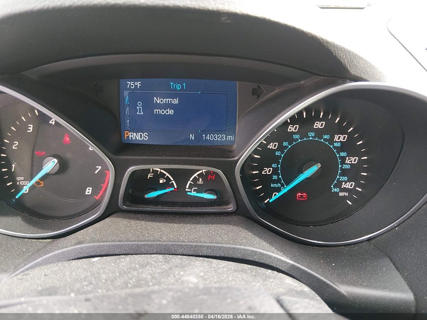 2014 Ford Escape 1.6 Se white Lot 111044840350 Vin 1FMCU0GX5EUB64389
