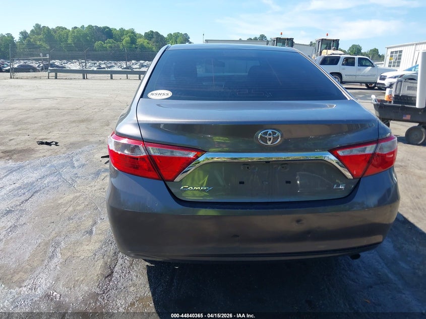 2016 Toyota Camry Le VIN: 4T4BF1FK2GR529590 Lot: 44840365