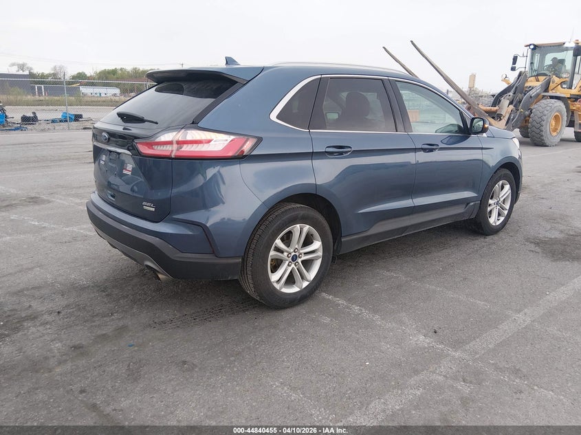 2019 Ford Edge 2.0 Sel blue Lot 111044840455 Vin 2FMPK3J99KBC62541