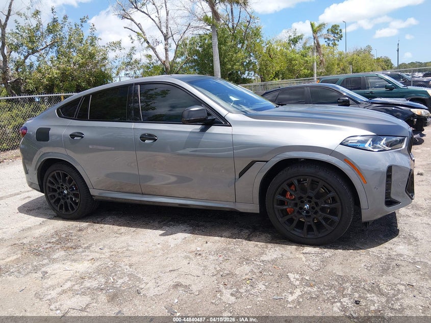 2024 BMW X6 xDrive40I VIN: 5UX33EX01R9V64447 Lot: 44840487