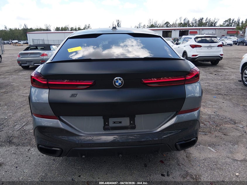2024 BMW X6 xDrive40I VIN: 5UX33EX01R9V64447 Lot: 44840487
