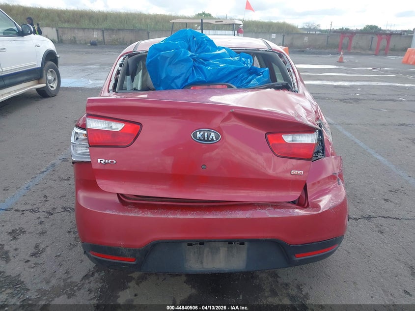 2012 Kia Rio Lx VIN: KNADM4A35C6085048 Lot: 44840506