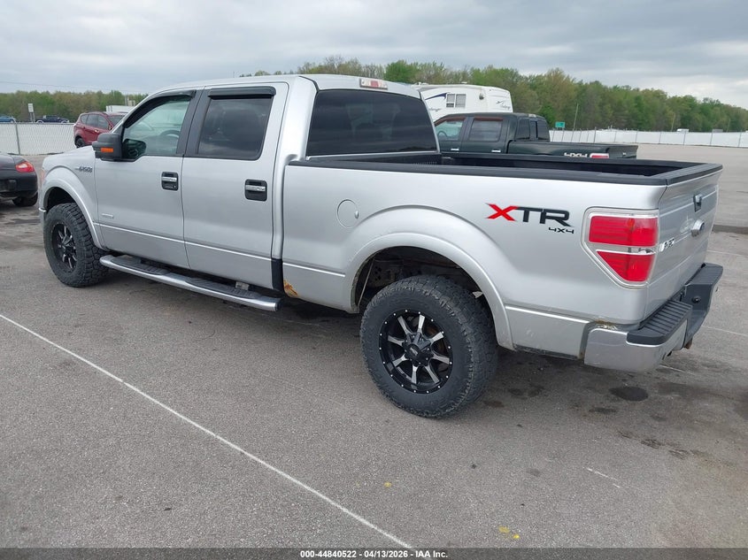 2012 Ford F-150 3.5 Xlt silver Lot 111044840522 Vin 1FTFW1ET4CFB47151