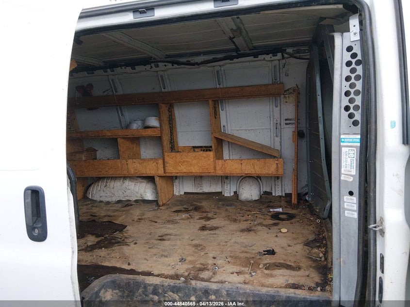 2012 Chevrolet Express 4.8 2500 Work Van white Lot 111044840565 Vin 1GCWGFCA9C1178954