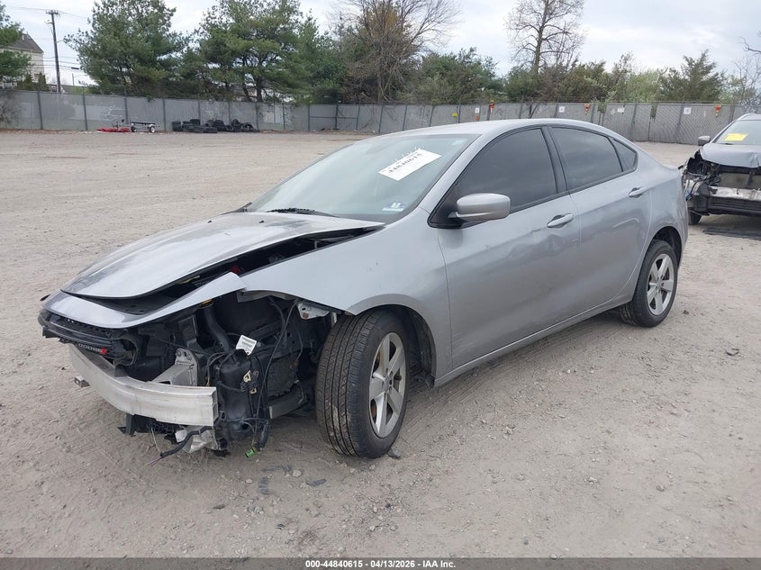 2015 Dodge Dart 2.4 Sxt silver Lot 111044840615 Vin 1C3CDFBB3FD420425