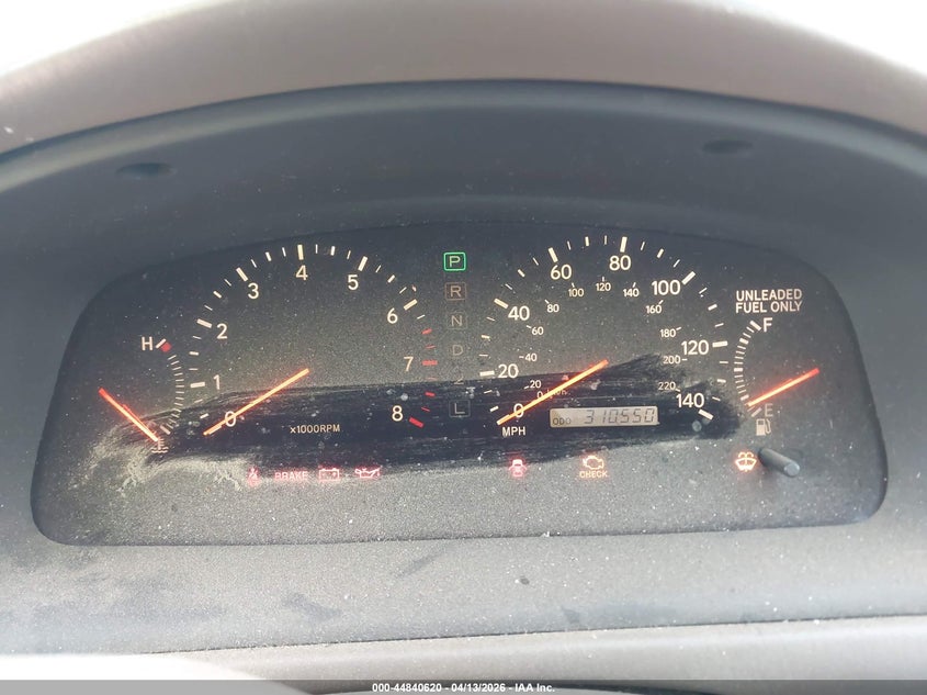 1998 Lexus Es 300 VIN: JT8BF28G8W5046576 Lot: 44840620