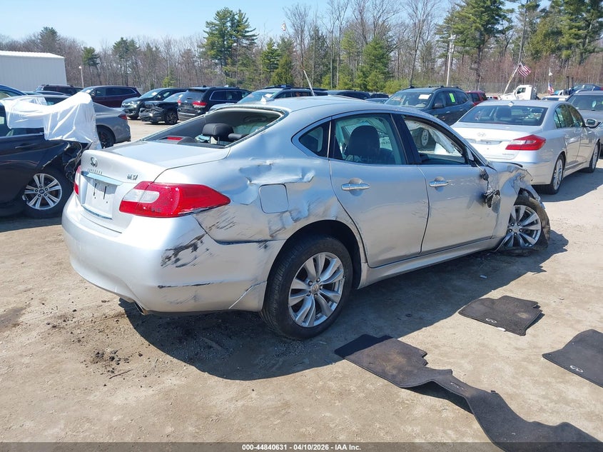2011 Infiniti M37 VIN: JN1BY1AP6BM322949 Lot: 44840631