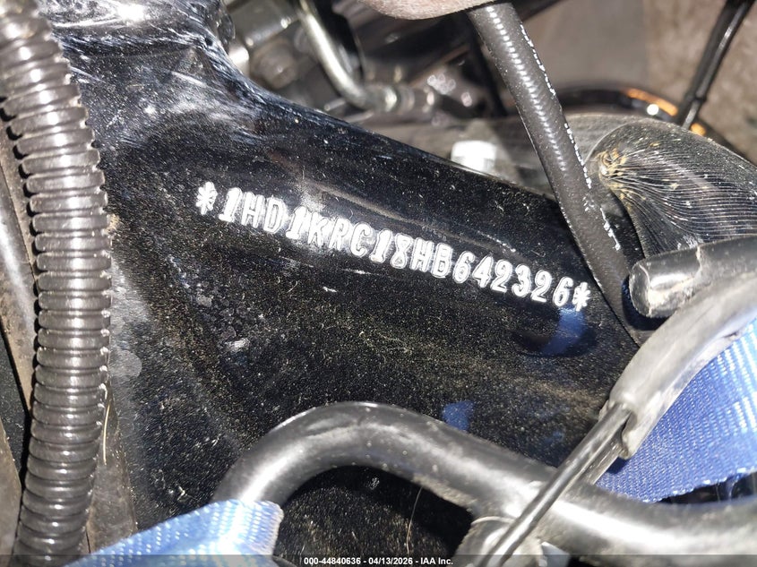 2017 Harley-Davidson Flhxs Street Glide Special VIN: 1HD1KRC18HB642326 Lot: 44840636