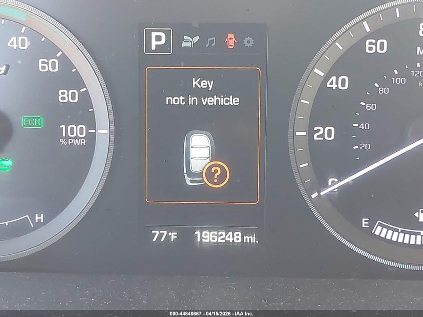 2016 Hyundai Sonata Hybrid Limited VIN: KMHE34L10GA012951 Lot: 44840667