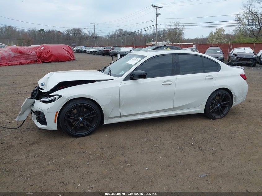 2021 BMW 330I xDrive VIN: 3MW5R7J08M8B50949 Lot: 44840679