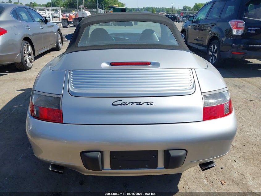 2000 Porsche 911 Carrera/Carrera 4 VIN: WP0CA2999YS654390 Lot: 44840718
