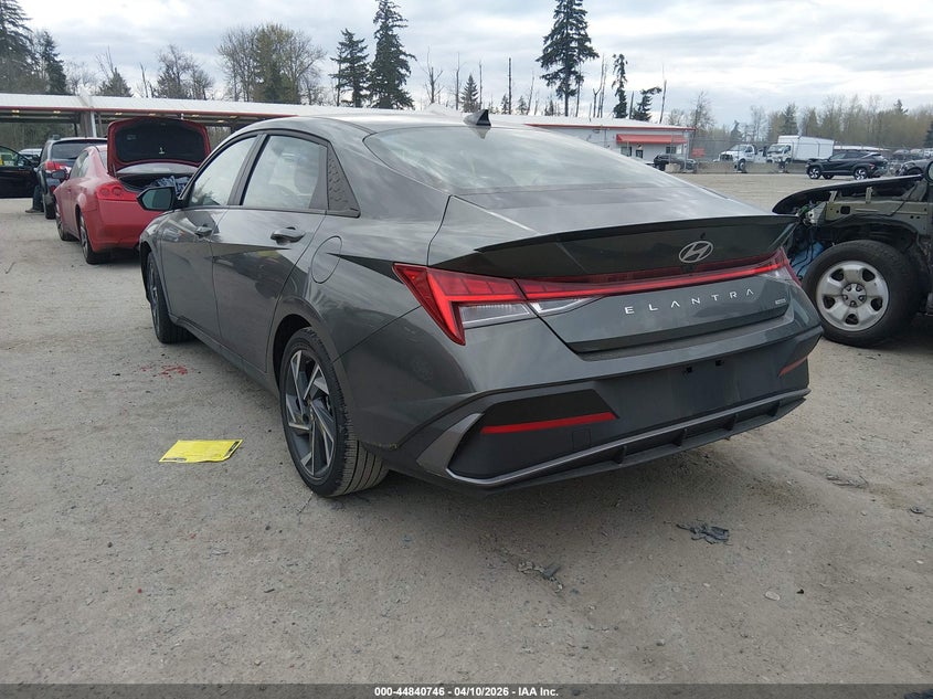 2025 Hyundai Elantra Hybrid Sel Sport