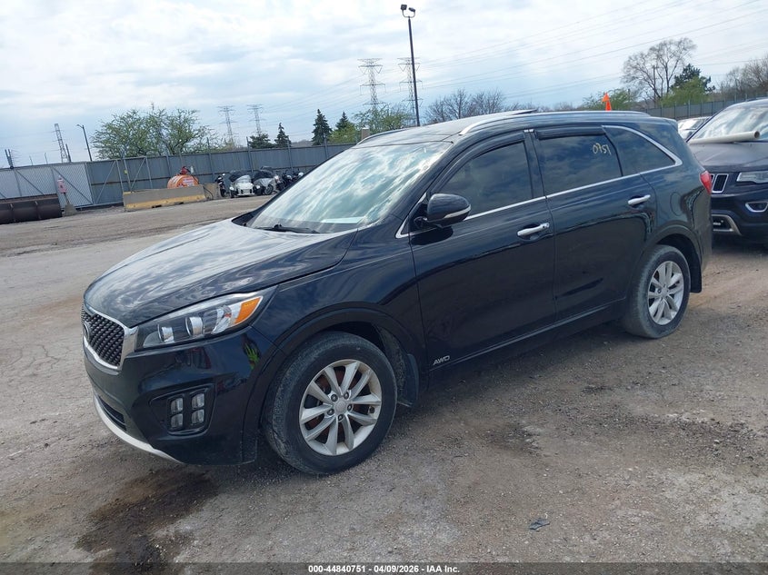 2016 Kia Sorento 2.0 2.0T Sxl black Lot 111044840751 Vin 5XYPKDA13GG041735
