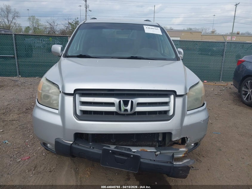2006 Honda Pilot Ex VIN: 2HKYF18466H562009 Lot: 44840765