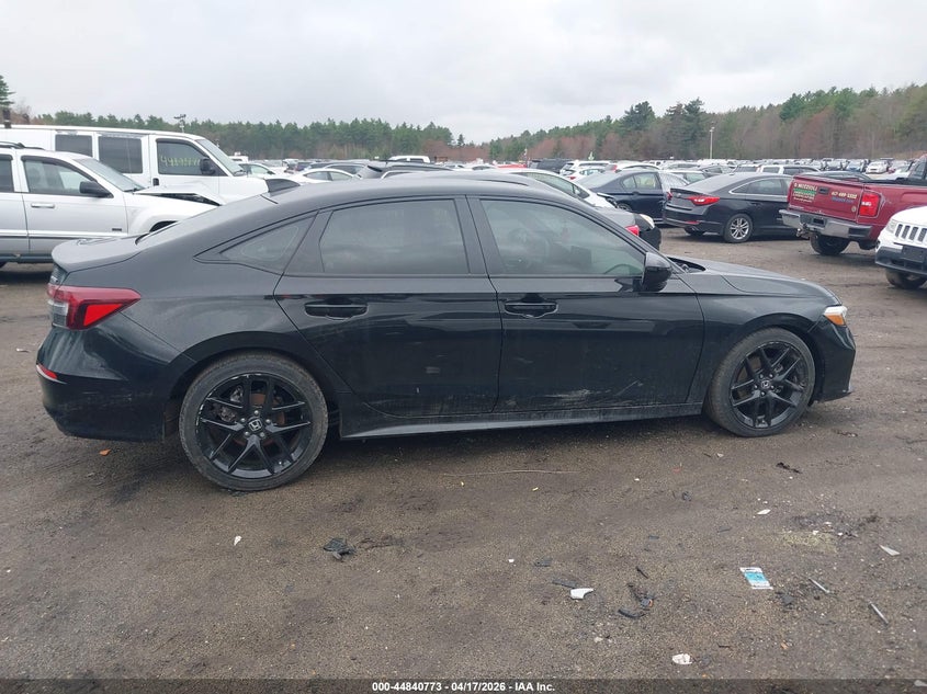 2025 Honda Civic 2.0 Sport black Lot 111044840773 Vin 2HGFE2F59SH534849