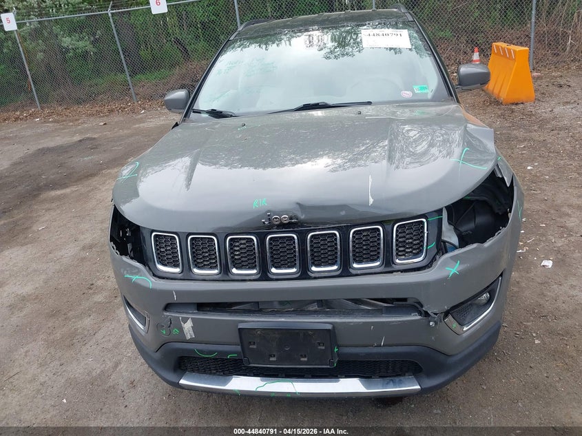 2020 Jeep Compass Limited Fwd VIN: 3C4NJCCB6LT162708 Lot: 44840791