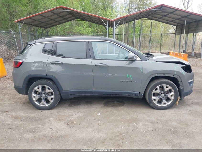 2020 Jeep Compass Limited Fwd VIN: 3C4NJCCB6LT162708 Lot: 44840791