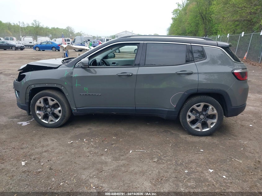 2020 Jeep Compass Limited Fwd VIN: 3C4NJCCB6LT162708 Lot: 44840791