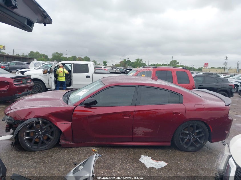 2020 Dodge Charger 5.7 R/T Rwd brown Lot 111044840792 Vin 2C3CDXCT6LH153910