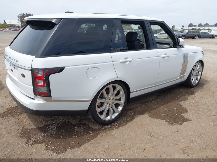 2014 Land Rover Range Rover 5.0L V8 Supercharged/5.0L V8 Supercharged Ebony Edition