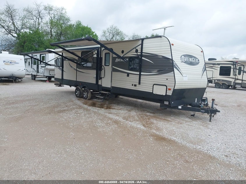 2016 PRIME TIME AVENGER AVT33RCI TRAVEL TRAILER