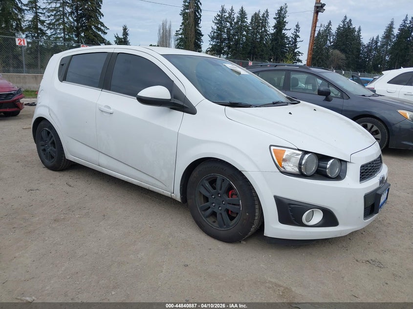 2013 Chevrolet Sonic Lt Manual