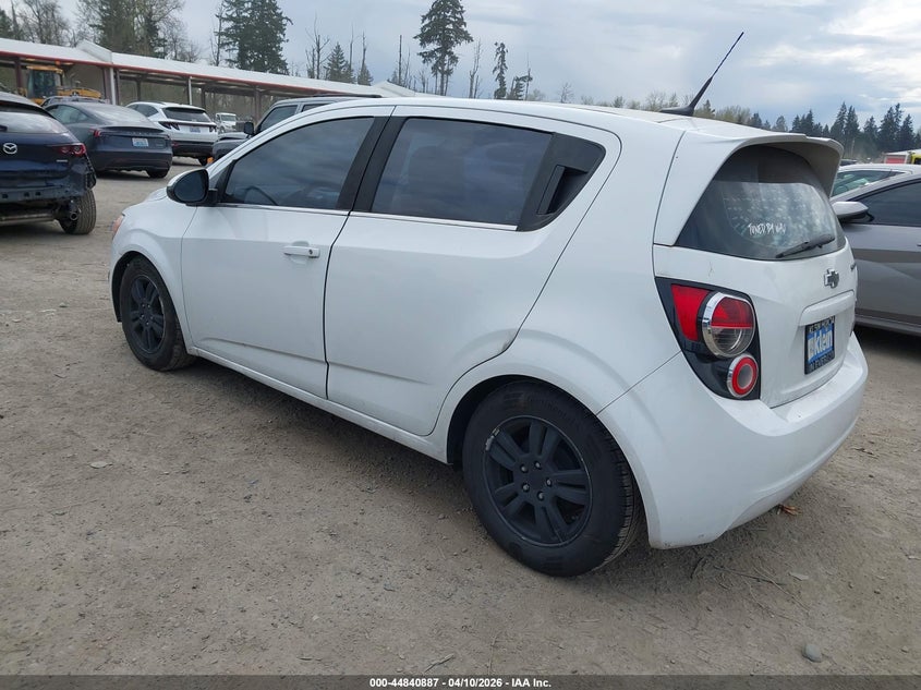 2013 Chevrolet Sonic Lt Manual