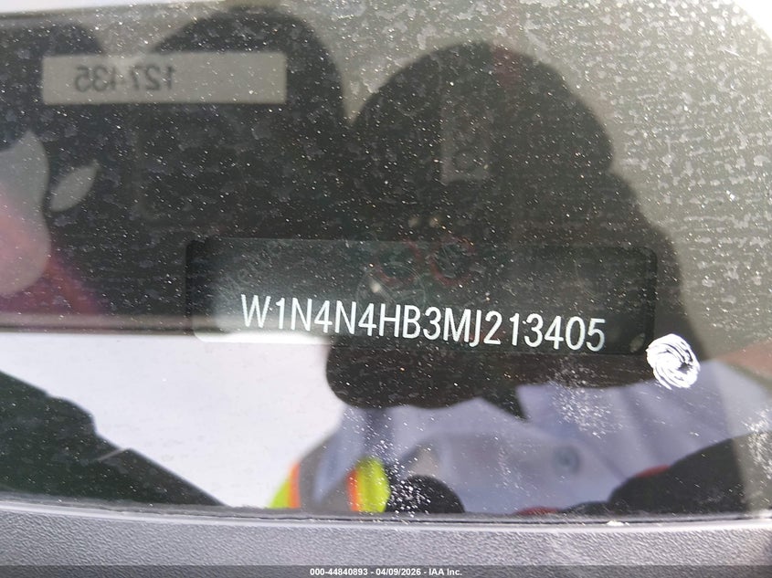 2021 Mercedes-Benz Gla 250 4Matic VIN: W1N4N4HB3MJ213405 Lot: 44840893