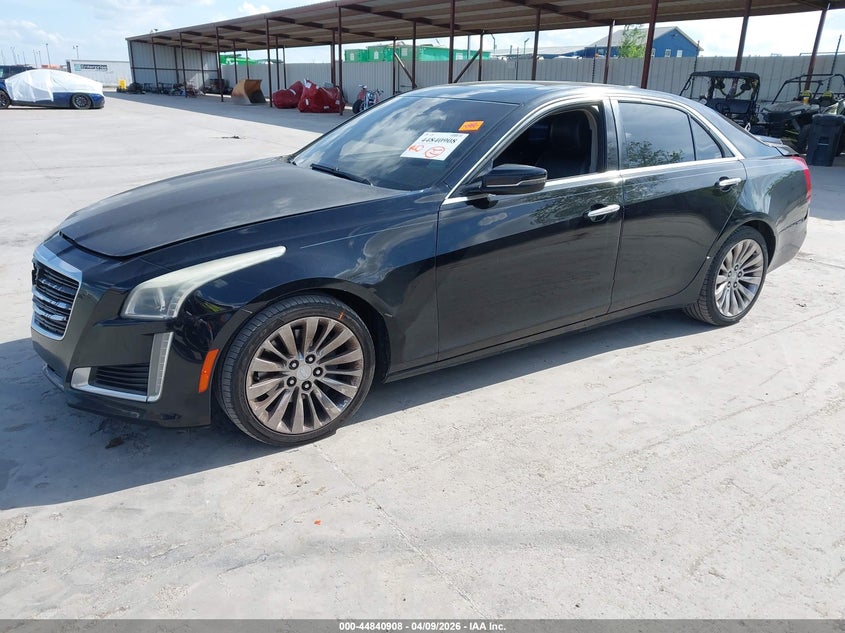2015 Cadillac Cts 3.6 Cts Luxury black Lot 111044840908 Vin 1G6AR5S38F0136161