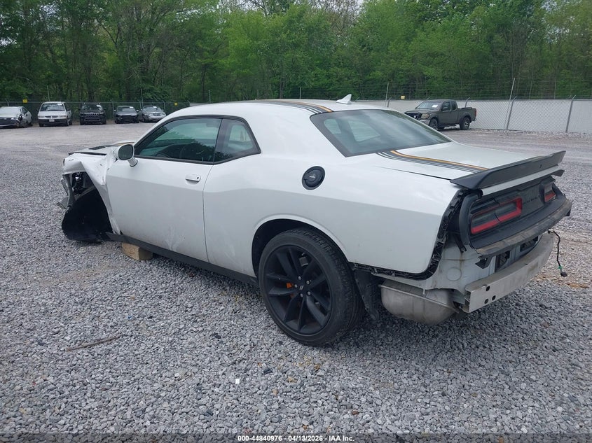 2022 Dodge Challenger 3.6 Gt white Lot 111044840976 Vin 2C3CDZJG4NH177613