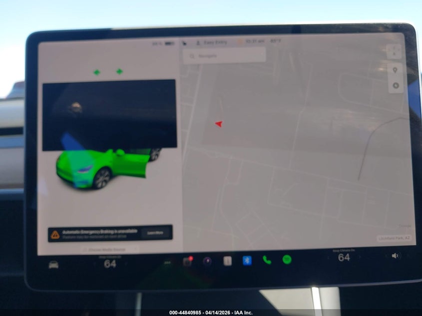 2021 Tesla Model Y Long Range Dual Motor All-Wheel Drive VIN: 5YJYGDEE6MF118524 Lot: 44840985